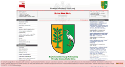 Desktop Screenshot of bip.bialeblota.pl